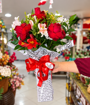 Buquê Romântico na Floricultura