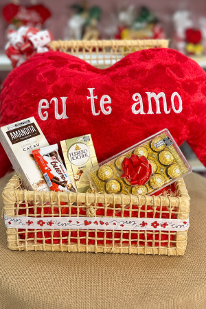 cesta de chocolate