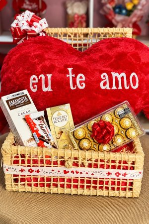 cesta de chocolate